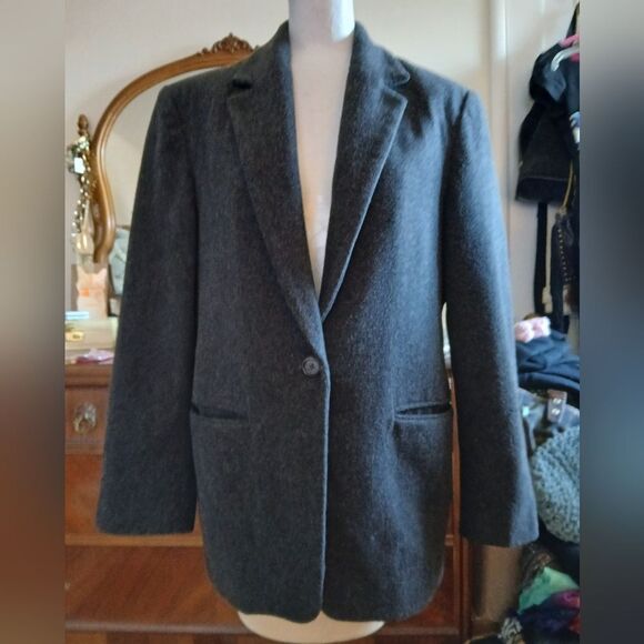 J. Crew Vintage Wool Blazer Size 10 - Picture 1 of 9